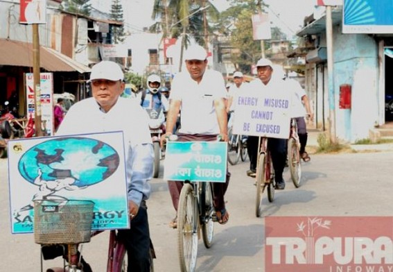 Awareness rally on the occasion of Oil and Gas Conservation Fortnight observed 